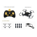 Q2 Mini Foldable Pocket Drone 4-Axis 2.4Ghz 0.3MP RC Drone Camera Wifi Headless Mode Altitude Hold Drone 3D Flip RC Quadcopter